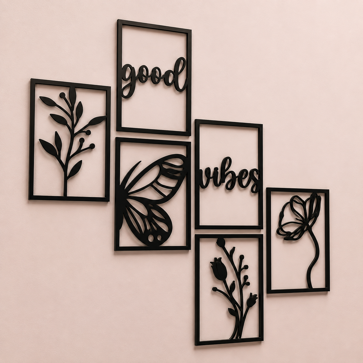 Wooden wall decor