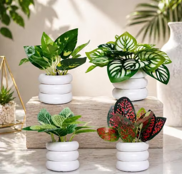 Artificial Plants  (Pack of 4)