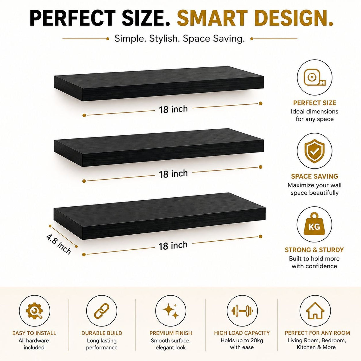 Floating Wall Shelf
